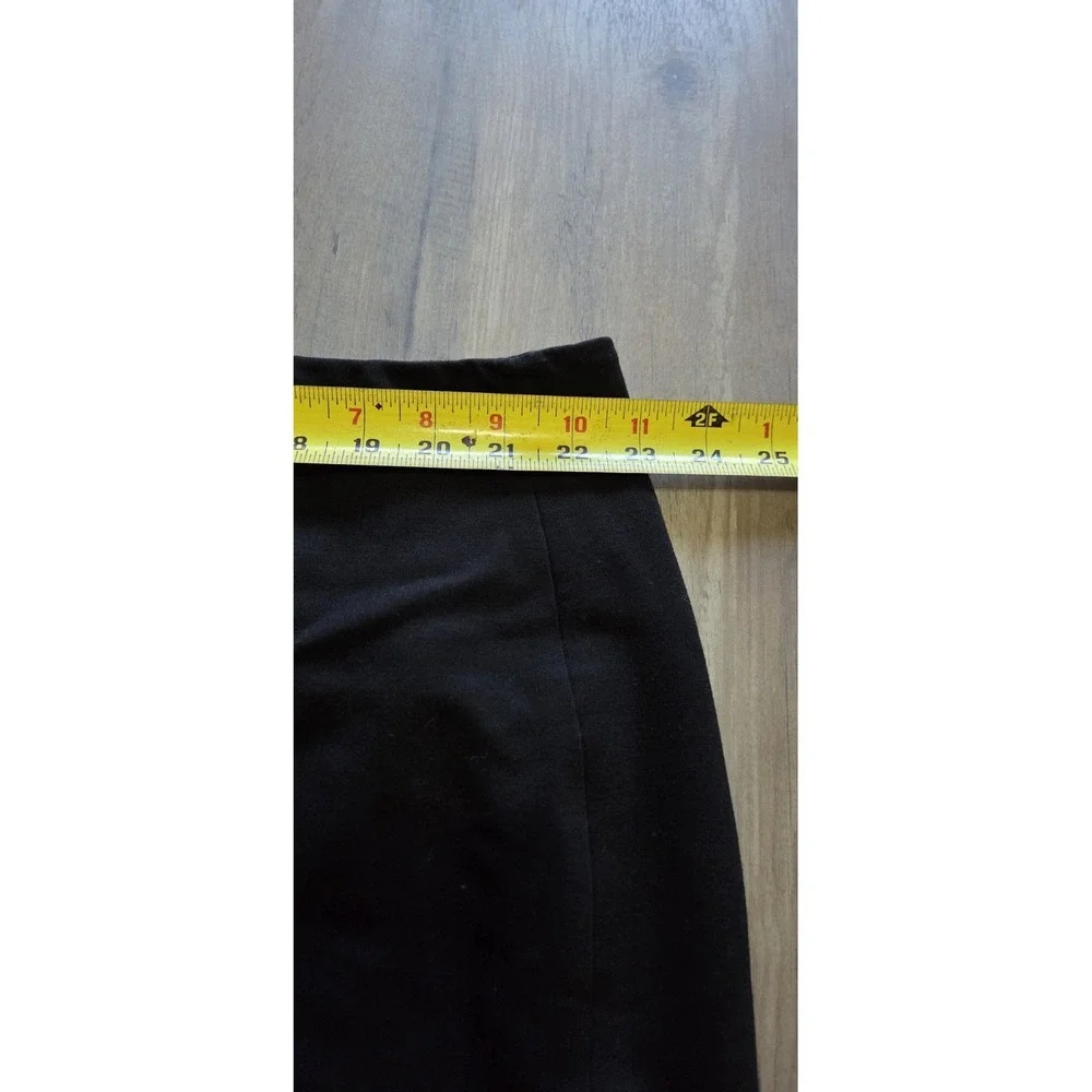 Vince Camuto Women Plus 3XL Black Lined Skirt Above Knee Elastic Waist Pull-on